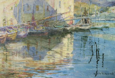 Boote in Venedig von William Holt Yates Titcomb